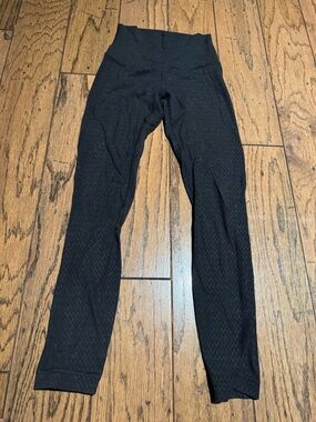 Lululemon Black Performance Leggings. Size 2
